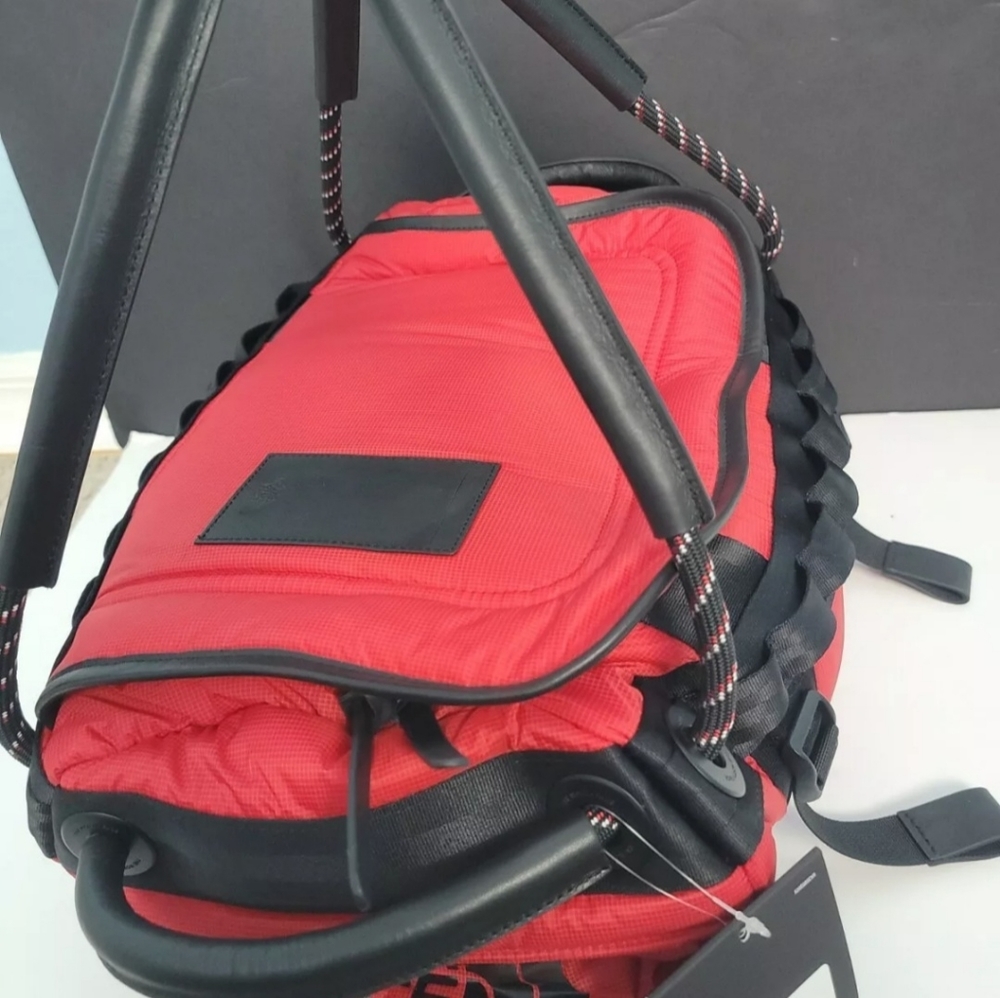 The North Face Base Camp Duffel XS  Black Series Red $248 Weekender Backpack - Picture 4 of 12